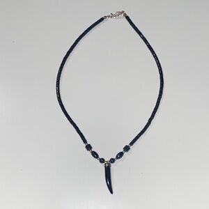 Vintage Pewter Pendant Necklace